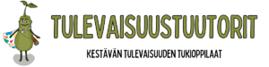 Tulevaisuustuutorien maskotti Toivo Tulevaisuus, avomaakurkun näköinen kestävyyden supersankari